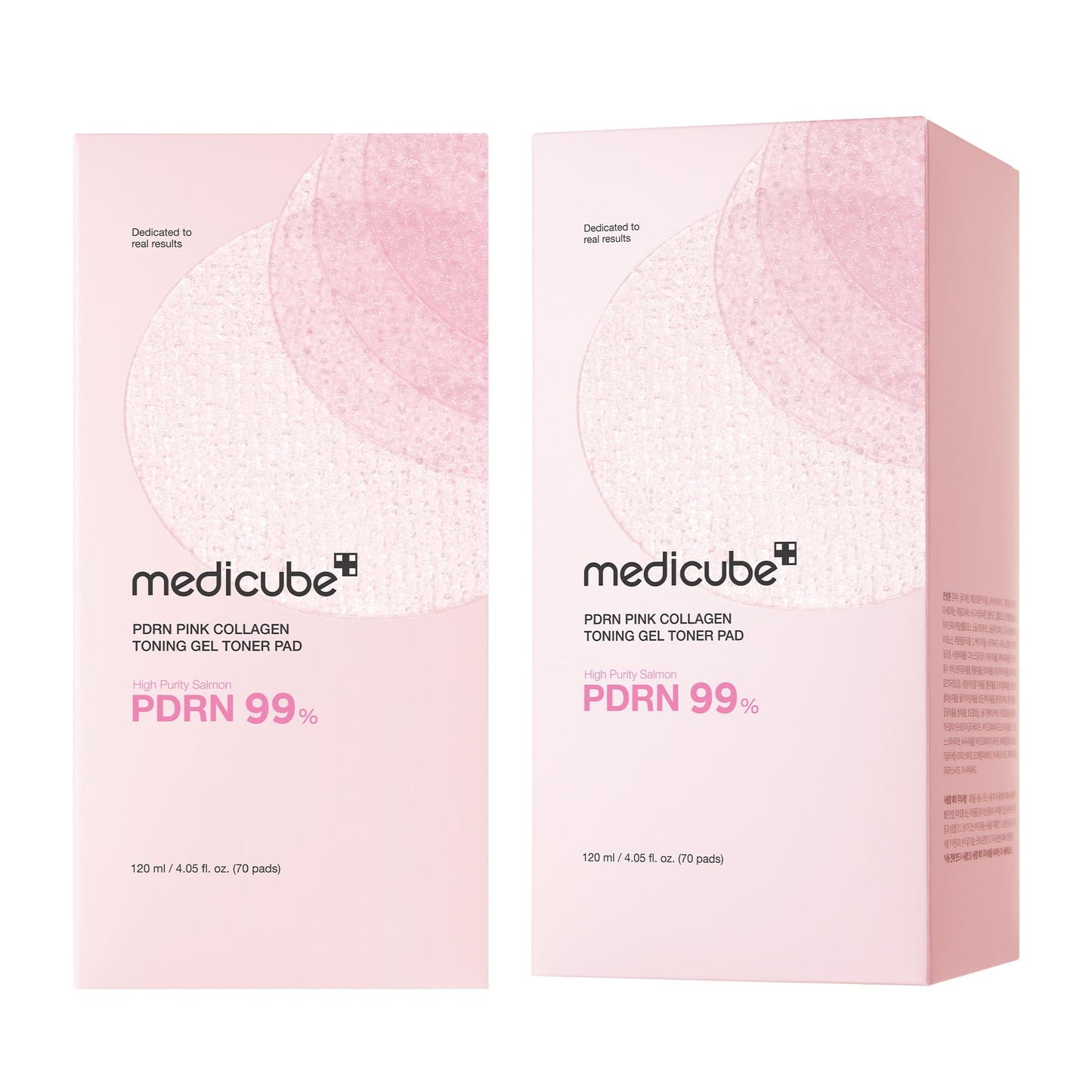 medicube Toner Pads Zero Pore Pad 2.0 | Dual-Textured Facial Pad for Exfoliation and Pore Care with 4.5% AHA Lactic Acid, 0.45% BHA Salicylic Acid | Ideal for All, Korean Skin Care, 70 Pads (1 Pack)