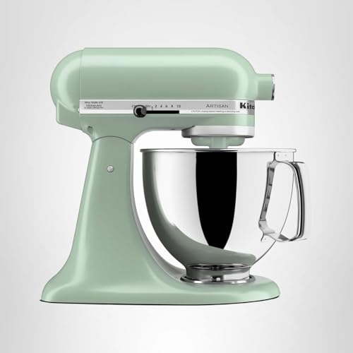 KitchenAid Artisan Series 5 Quart Tilt Head Stand Mixer with Pouring Shield KSM150PS, Aqua Sky