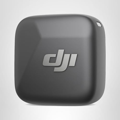 DJI Mic Mini (2 TX + 1 RX + Charging Case), Wireless Lavalier Microphone for iPhone/Camera/Android, Ultralight, Detail-Rich Audio, 48h Use, Noise Cancelling, Automatic Limiting, Vlog, Streaming