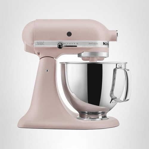 KitchenAid Artisan Series 5 Quart Tilt Head Stand Mixer with Pouring Shield KSM150PS, Aqua Sky