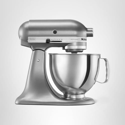 KitchenAid Artisan Series 5 Quart Tilt Head Stand Mixer with Pouring Shield KSM150PS, Aqua Sky