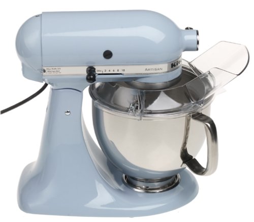 KitchenAid Artisan Series 5 Quart Tilt Head Stand Mixer with Pouring Shield KSM150PS, Aqua Sky