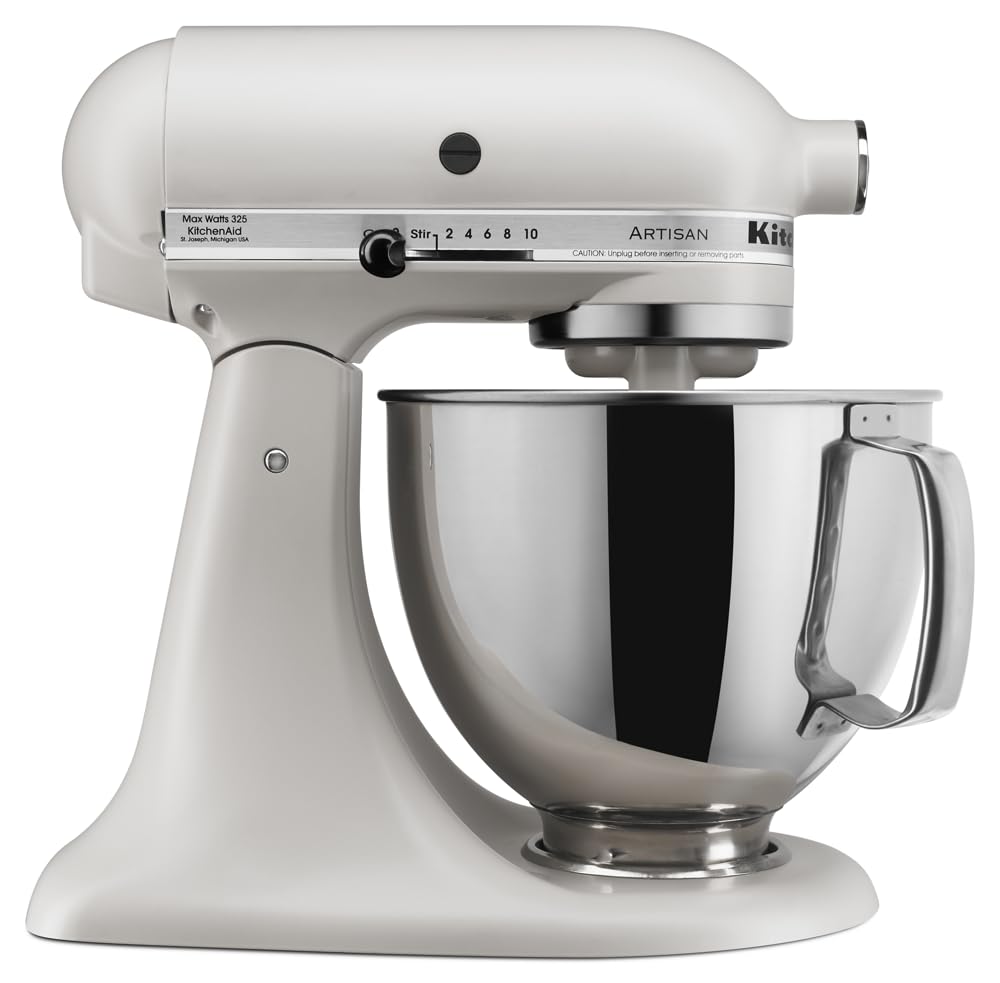 KitchenAid Artisan Series 5 Quart Tilt Head Stand Mixer with Pouring Shield KSM150PS, Aqua Sky