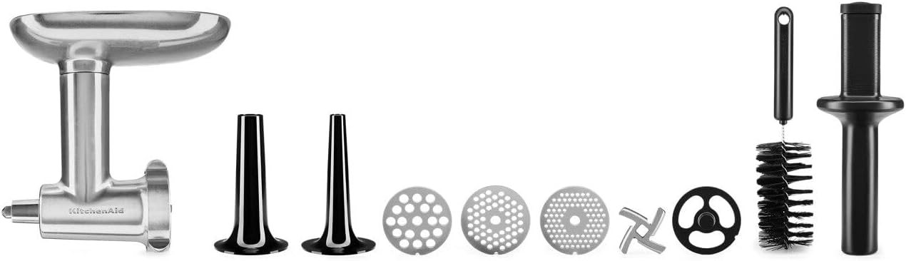 KitchenAid Stand Mixer Attachment, Food Grinder KSMMGA, Metal Food Grinder