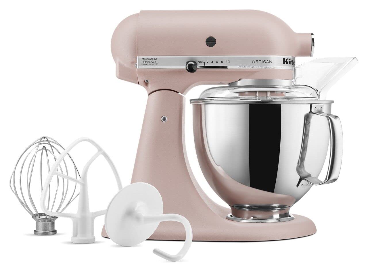 KitchenAid Artisan Series 5 Quart Tilt Head Stand Mixer with Pouring Shield KSM150PS, Aqua Sky