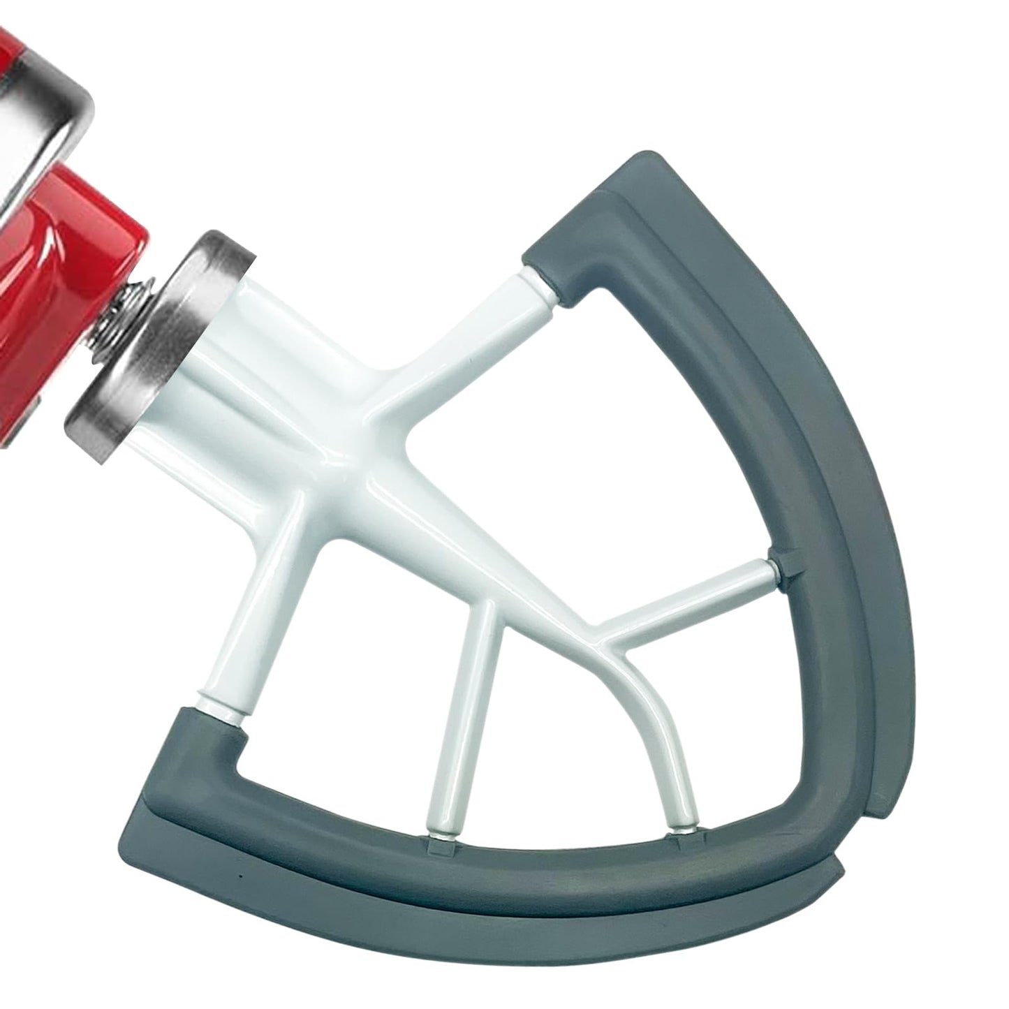 Flex Edge Beater for KitchenAid 4.5/5 QT Tilt Head Stand Mixer Kitchen Aid Mixer Accessory,With Silicone Edges For Kitchen Aid Accessories and Attachments