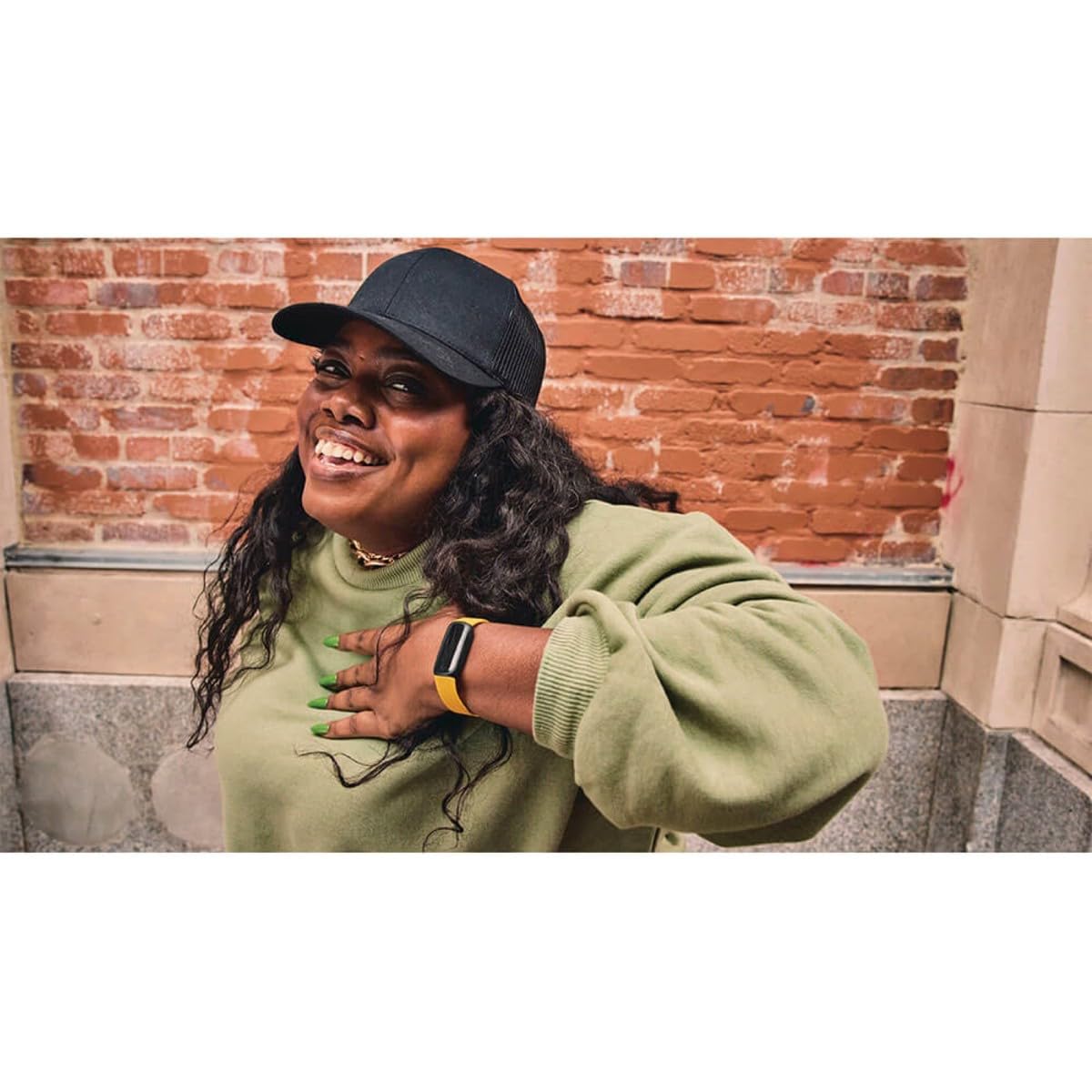 Fitbit Inspire 3 Health &-Fitness-Tracker with Stress Management, Workout Intensity, Sleep Tracking, 24/7 Heart Rate and more, Midnight Zen/Black One Size (S & L Bands Included)