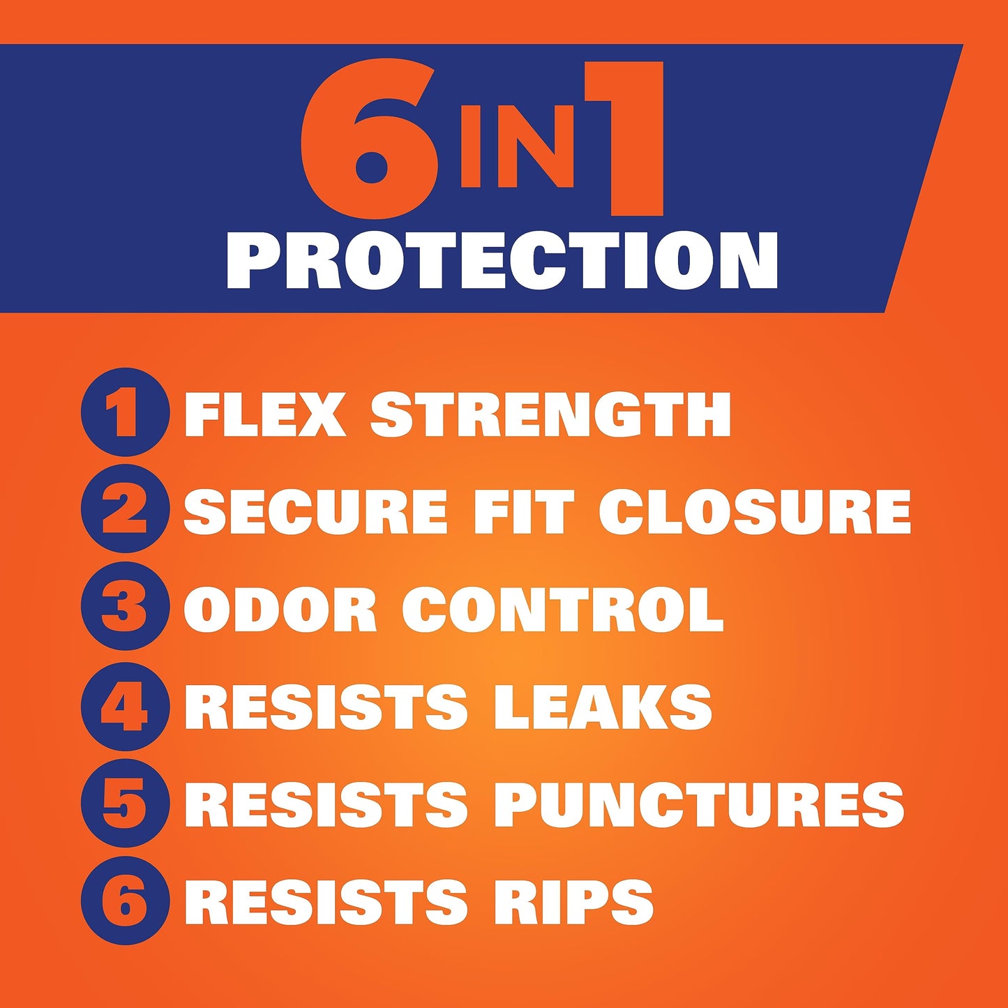 Hefty Ultra Strong Tall Kitchen Trash Bags, Citrus Twist Scent, 13 Gallon, 80 Count