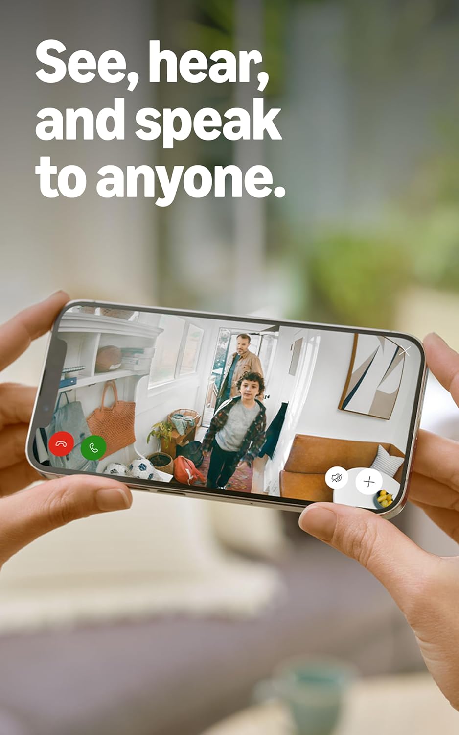 Ring Indoor Cam, Home or business security in 1080p HD video, White