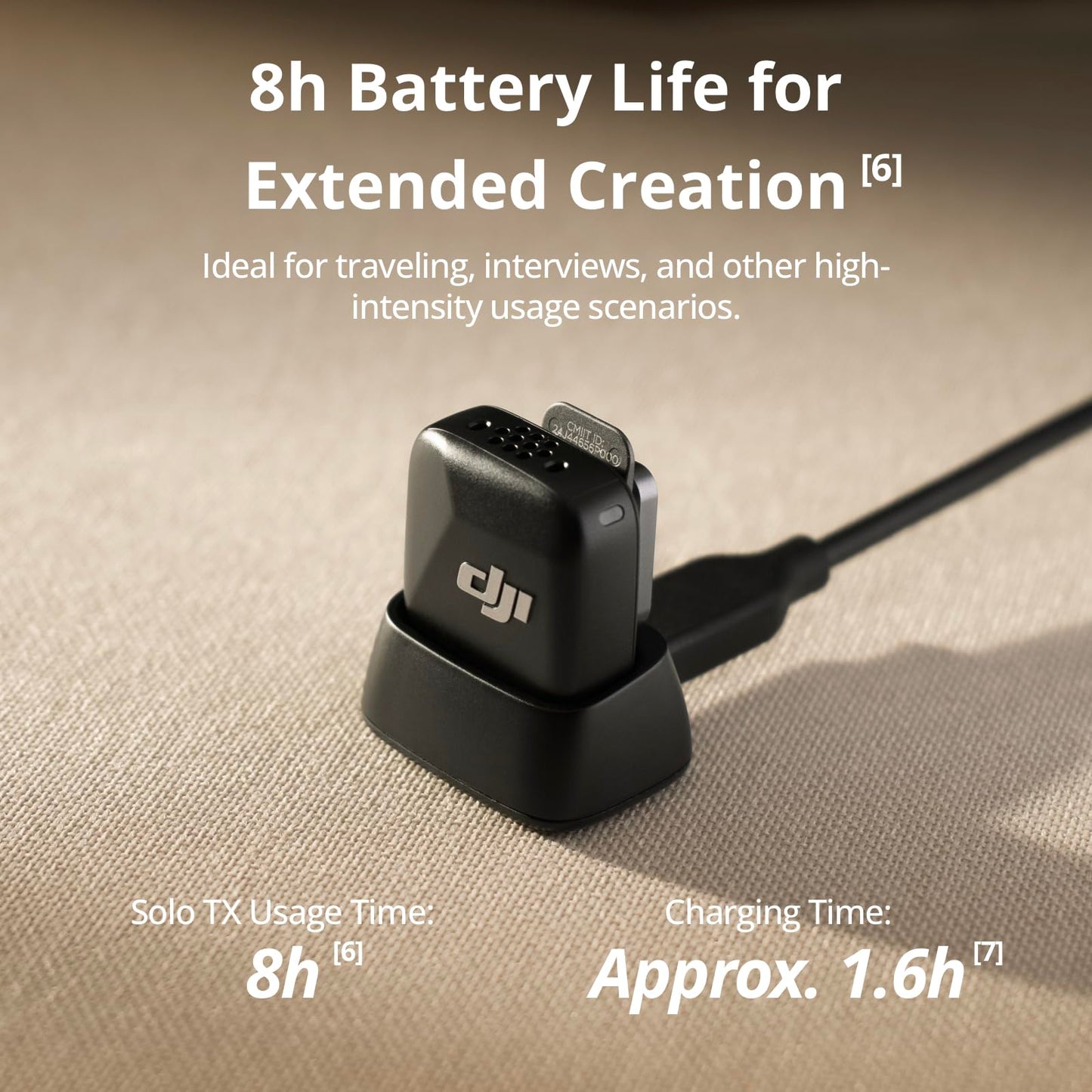 DJI Mic Mini (2 TX + 1 RX + Charging Case), Wireless Lavalier Microphone for iPhone/Camera/Android, Ultralight, Detail-Rich Audio, 48h Use, Noise Cancelling, Automatic Limiting, Vlog, Streaming