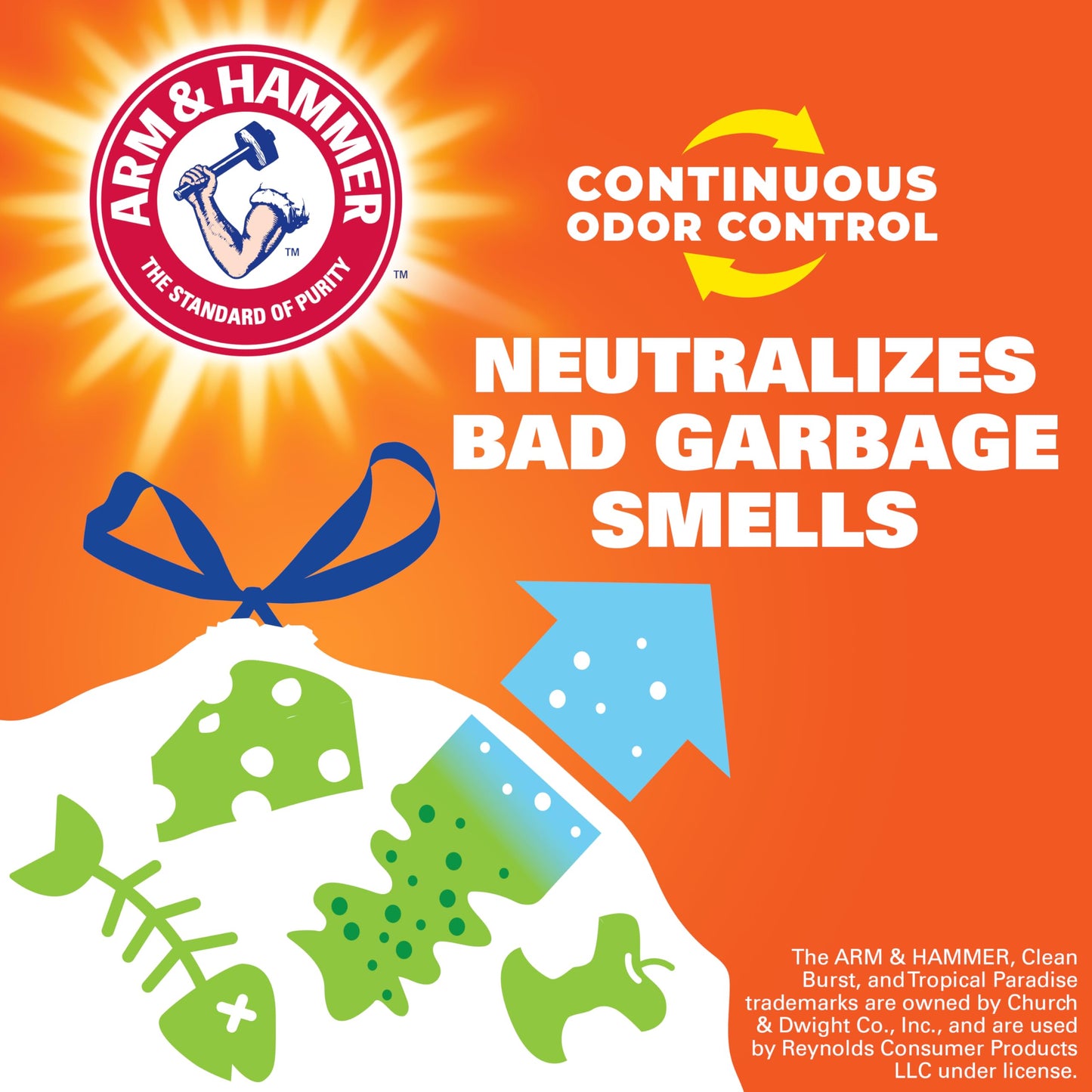 Hefty Ultra Strong Tall Kitchen Trash Bags, Citrus Twist Scent, 13 Gallon, 80 Count