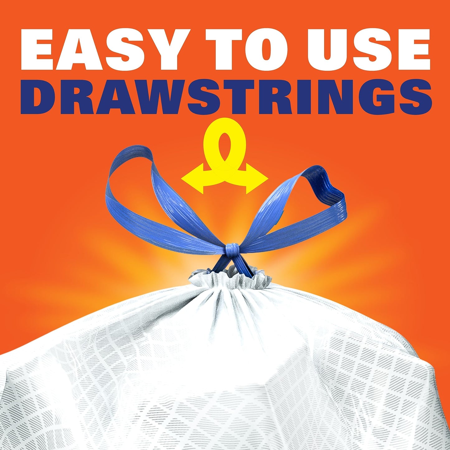 Hefty Ultra Strong Tall Kitchen Trash Bags, Citrus Twist Scent, 13 Gallon, 80 Count