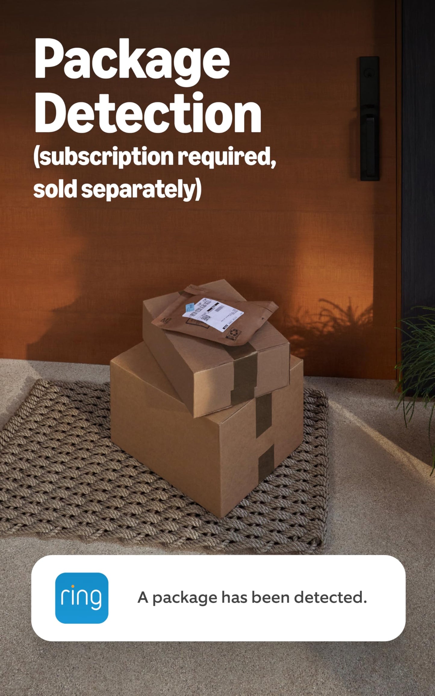 Ring Battery Doorbell (newest model), Home or business security with Head-to-Toe video, Live View with Two-Way Talk, and Motion Detection & Alerts, Satin Nickel