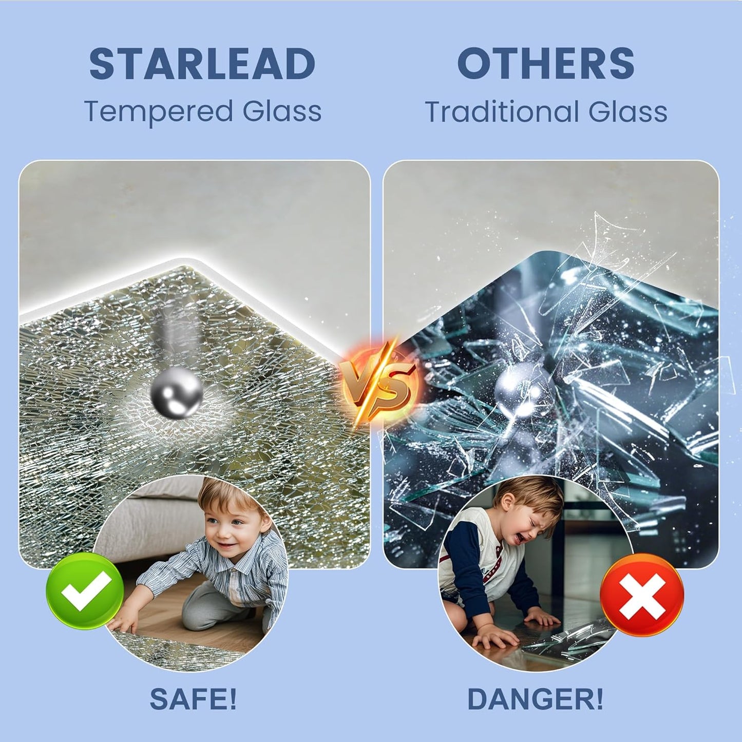 STARLEAD 24"x32" LED-Bathroom-Mirror-with-Lights, Wall-Mounted with Bluetooth Speaker, Anti-Fog, 3 Color Temperature, Dimmable Brightness, Waterproof, Tempered Glass, Frontlit & Backlit