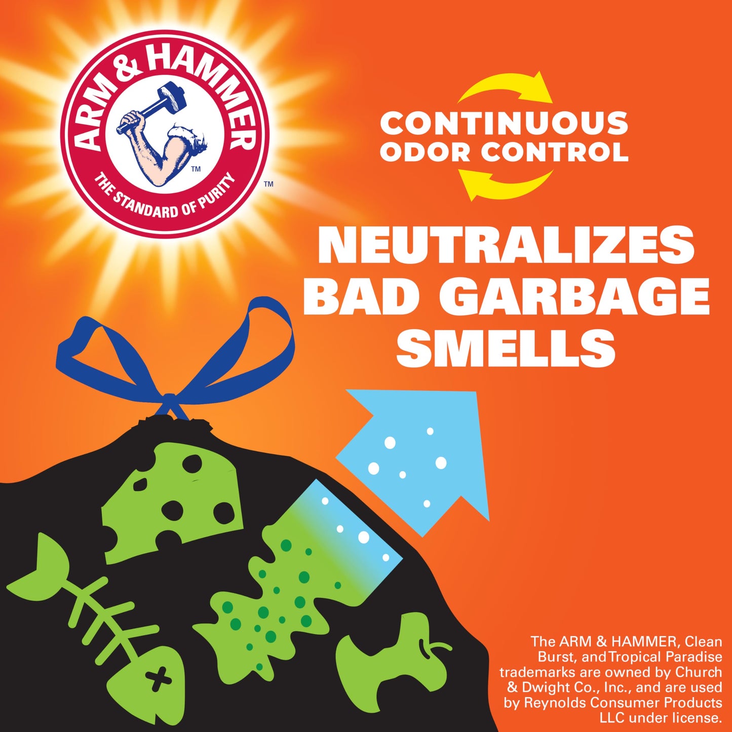 Hefty Ultra Strong Tall Kitchen Trash Bags, Citrus Twist Scent, 13 Gallon, 80 Count